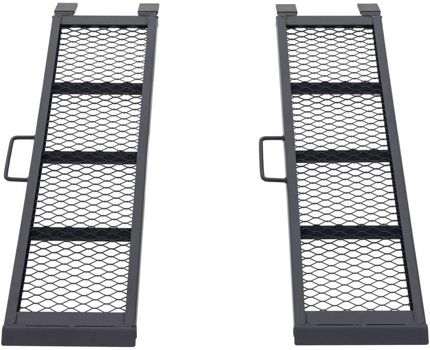 Black Widow 4' L Steel Mesh Dual Runner Straight ATV UTV Trailer Loading Ramps - 1,600 lb. Weight Capacity ST-4811-1600-MV2