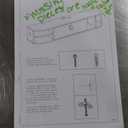 Pmnianhua Modern TV Console, 47'' Wall Mounted Under TV Shelf with Storage Shelves for Bedroom Living Room (Walnut)