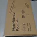 2025 Upgrade Height Pool Fountain for Above Gound and Inground Pools, Adjustable Pool Sprinkler Fountain, Whale Tail Pool Waterfall, Cooling & Relaxation Swimming Pool Accessories