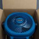 Battery Operated Fan Compatible with Makita 18V Battery (No Batteries) with AC Adapter Up to 650 CFM Variable Speed Battery Powered Cordless Fan, Low Noise 30dB Portable & Camping Jobsite Fans