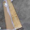 48x7x3 Fireplace Mantel - Solid Rustic Wood - Wall Mounted Floating Shelf with Invisible Heavy Duty Steel Bracket (Natural Wood)