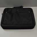 Amazon Basics Laptop Shoulder Bag with Compartments, 17.3-inch, Black, Large Capacity, Fits Dell, HP, ASUS, Lenovo, MacBook Pro and more