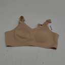 Vertvie Women's Seamless Wireless Push Up Bras with Support and Lift No Underwire Bralettes Comfort Full Coverage Sport Everyday Bra (Small, Apricot)
