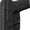 We The People Holsters - Mystery Design - Inside Waistband Concealed Carry - IWB Kydex Holster - Adjustable Ride/Cant/Retention (Left Hand)