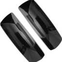 High Soar Black Door Mirror Cover for Volvo VNL 2004-2017, Side Mirror Cover Replacement for Volvo Trucks Driver Left Passenger Right Side Semi Truck Accessories, Small