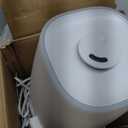 Fontaines Luxury Top-Fill Cool Mist Humidifier - 360 Ultra-Fine Spray, Whisper-Quiet Operation, Dishwasher-Safe Tank, Nightlight & Auto Shut-Off, Easy to Clean for Home, Bedroom, Baby Nursery