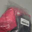 LESYPET Dog Coat for Small Dogs, Windproof Doggie Puffer Jacket with Leash Hole, Extra Warm Dog Jacket Winter Coat, (Pink, Small)