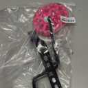 Training Wheels for Kids, Heavy Duty Bicycle Stabiliser Flash Mute Wheel Mounted Kit compatible for bikes 12 14 16 18 20 Inch - 1 Pair (Pink)