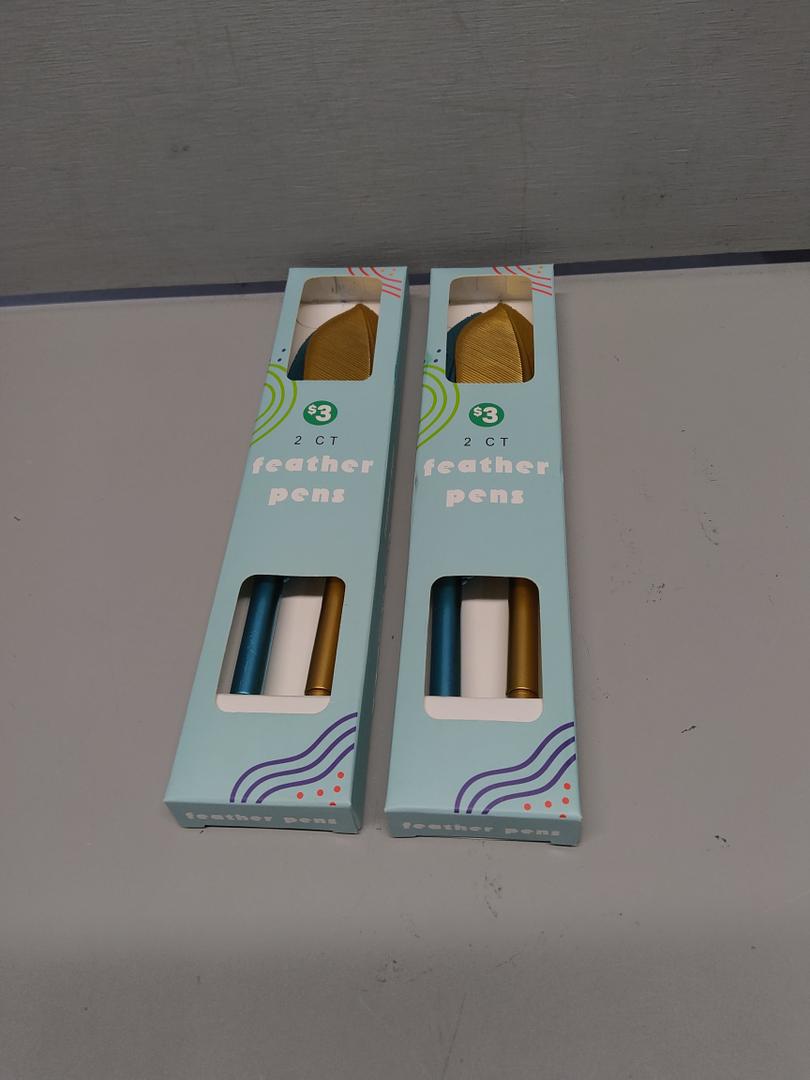Feather Pen Set of 2 (2 Pack)