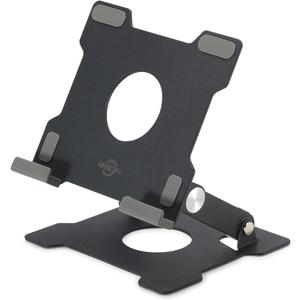 KABCON Tablet Stand,Tablet Holder for iPad,Adjustable Portable Multi Angle Desktop Stand Compatible with iPad Pro 9.7 10.5 12.9 Air Mini 1-4,Galaxy Tabs,Surface Pro Tablets,Kindle,E-Reader,Nexus (Small-Black)