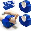 Leg Elevation Pillows Foot Pillow Heel Protectors for Pressure Sores Post Surgery Feet Swelling Ankle Protector Support Pillow Cradle Bed Sores Foot Surgery Recovery Supplies Ulcer Cushion - 2PCS