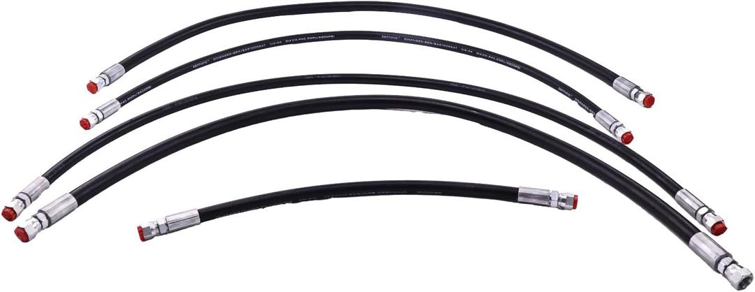 16" 36" 42" 38" 42" Hydraulic Hose Kit compatible with Fisher Xtreme V Snow Plow