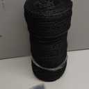 Junkogo Deer Fence Netting, 4x100 Ft Plastic Mesh Netting for Garden Protection, Temporary Fence Animals Barrier for Bird, Chicken, Reusable Mesh Fencing Roll for Vegetable, Fruit Tree, Shrubs, Black