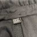 PLEPAN Mens Casual Straight Leg Stretch Cargo Pants Lightweight Relaxed Fit Drawstring Elastic Waist Pants with Multi Pockets Size XXXL