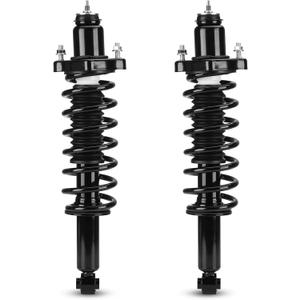 Rear Struts w/Coil Springs Shock Absorbers for 2007-2016 Jeep Patriot/Jeep Compass, 2007-2012 Dodge Caliber (Exc. SRT-4), Left & Right Side, Strut Shocks Absorber Assembly Replace for 172401