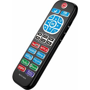 Replacement Backlit Remote for TCL & Hisense Roku TV | Compatible with Roku Streaming Box (Essential TV Controls, Pairing Required)