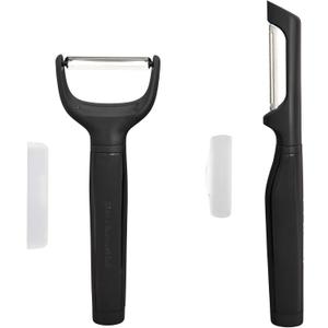KitchenAid Universal Euro Y Peeler, Set Of 2, Black KitchenAid Universal Euro Y Peeler, Set Of 2, Black
