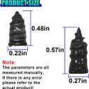 7 x ZIMISI Tire Repair Nails, Car Rubber Fast Puncture Repair Screw Tires Plug Kit, Self-Service Spiral Vacuum Tire Mending Nail Tools Fit Vehicle, Truck, Motorcycle for Repairing Tires (40PCS) (EXP 08/26/26)