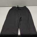 Bioworld Cotton-Blend Pajama Pants – Soft Brushed Flannel Feel Sleep & Lounge Pants with Pockets & Elastic Waistband – Solid Black, Size 11-12Y