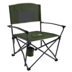 Large Heavy Duty Folding Camping Chair for Adults - Green