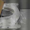 Potty Training Seat SKYROKU Potty Training Toilet with Step Stool Ladder, for Kids Boys Girls Toddlers - Comfortable Safe Potty Seat with Anti-Slip Pads Ladder 8838-Grey