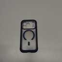 Miracase Magnetic for iPhone 17 Pro Case 6.3" [Compatible with MagSafe] Full-Body Phone Case with Built-in Glass Screen Protector & Camera Control,Drop Proof iPhone 17 Pro Cover, Dark Blue