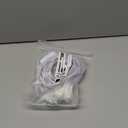 Plug in Hanging Light Cord Kit - 16Ft Pendant Light Plug in Lamp Kit, E26/E27 Bulb Socket Lantern Extension Cord with On/Off Switch, Socket Rings, White