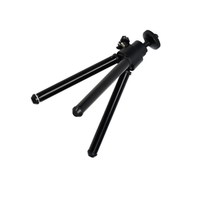 Compact Mini Tripod Lightweight Design, Easy to Put in a Bag or Pocket(Black)