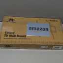 Mounting Dream TV Wall Mount for Most 37-75 Inch TVs, Universal Tilt TV Mount Fit 16", 18", 24" Stud with Loading Capacity 132lbs, Max Vesa 600 x 400mm, Low Profile Flat Wall Mount TV Bracket (Black)