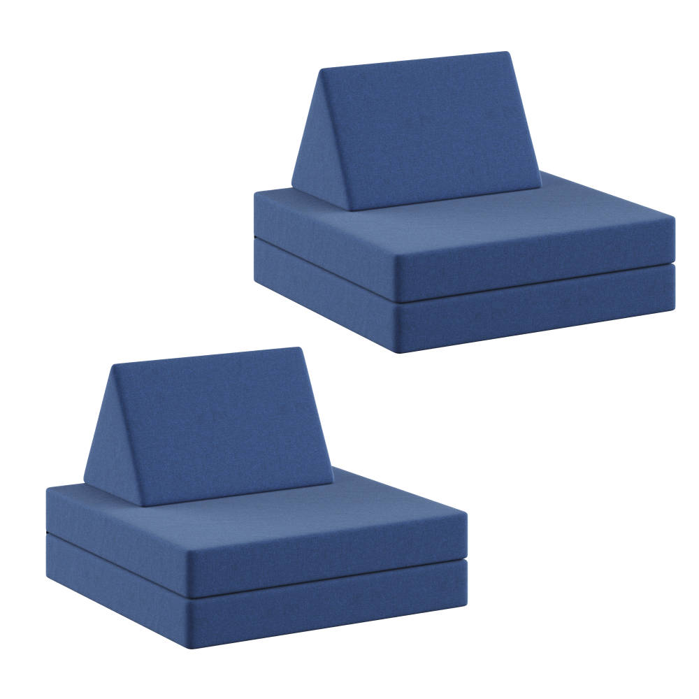 LakeView 4-Piece Play Sofa Set - Blue
