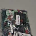 TUNEVUSE Holiday Season Gift-Mens Christmas Shirt Novelty Ugly Santa Claus Long Sleeve Funny Button Down Shirt for Party (Medium, Blackc10)