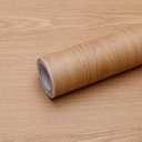 Wood Grain Contact Paper Peel and Stick Wallpaper Self Adhesive Wall Paper for Furniture Countertop Drawer Shelf Liner Cabinet Waterproof Easy to Clean 11.8" X 393" (Teak)