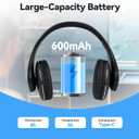 Retekess TA005P Wireless Headphones for TV Watching, TV Headphones with Transmitter, One-Touch Mute,Support AUX, RCA and Optical Input, TV Headphones Wireless for Seniors