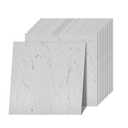 Norine Peel and Stick Floor - 12 x 12 Inch Self Adhesive Marble Vinyl Flooring, Waterproof Removable Sticker Tiles for Bedroom, Bathroom, Kitchen - 20 Pack 