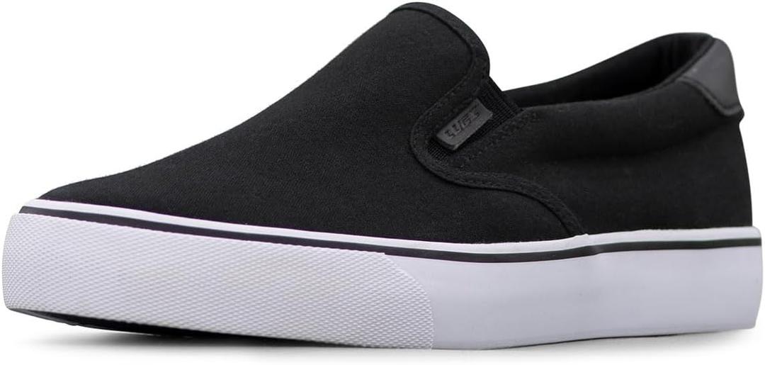 Lugz Women's Clipper Shoe (8, Black/White/Black)