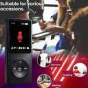 128GB MP3 Player,with Bluetooth 5.2, Music Player with Built-in HD Speaker, HiFi Sound, E-Book, Earphones IncludedVoice Recorder