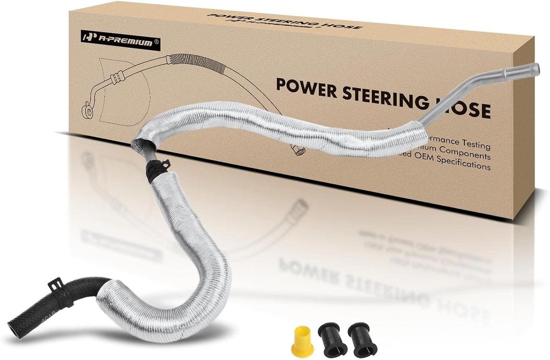 A-Premium Power Steering Return Hose Line Assembly Compatible with Ford Edge & Lincoln MKX, 2007 2008 2009 2010, 3.5L, Gear To Cooler