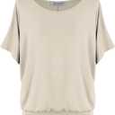 Van Der Rich ® - Oversized Bat Sleeve T-Shirt (Made in Italy) - Women, XXL