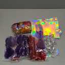 Geiserailie 60 Pcs Kpop Party Favors Popular Singer Supplies Friendship Bracelets Disco Keychain Sunglasses Holographic Scrunchie Set Bags 12 Set Friendship Gifts for Kpop Fans Women(Multicolored)