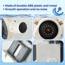 OEM W10661045 W10614033 W10215134 Washer Drain Pump Compatible with Whirlpool Amana Crosley Maytag Inglis Kenmore Admiral Washer, Replacement Part WPW10661045 3554974 AP6023670 PS11757016 EAP11757016