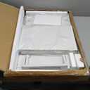 MIOCASA 5 Drawer Metal File Cabinet Mobile Underdesk Chest for Home Office (White)