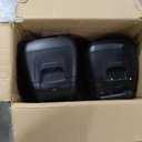 8-Channel Portable PA System with Bluetooth, Microphone, 2 Speaker Stands, USB, Reverb/Delay Effects - Perfect for Outdoor Events, Parties, Weddings, Church Services (2 x 10 Woofers)