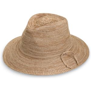 Wallaroo Hat Company Women's Victoria Fedora UPF 50+ UV Protection, Wide Brim, Packable & Adjustable Sun Hat