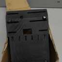 Wood Kitchen Knife Block, Universal Kitchen Knife Holder Kitchen Knife Storage Rack 14 Slots Knife Holder (Black)