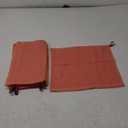 Homaxy 100% Cotton Kitchen Towels and Dishcloths Set, 12 x 12 Inches and 13 x 28 Inches, Set of 8 Bulk Kitchen Towels Set, Ultra Soft Absorbent Dish Cloths for Washing Dishes, Coral