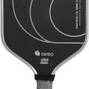 AIREO Titan Hawk Gen-3 Pickleball Paddle, Real Titanium + T700 Carbon Fiber Pickleball Racket, 14MM/16MM Polypropylene Core, Full-Face Sweet Spot, USAPA Approved Pickle Ball Paddle, Titan Hawk L14 Gen 3-14mm Thick
