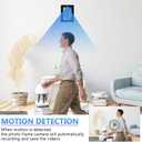 1080P Photo Frame Hidden Camera Mini Nanny Cams with Motion Detection Indoor Security Camera for Home, Office, NO Audio