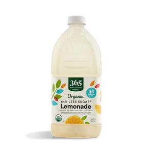365 by Whole Foods Market, Organic Light Lemonade, 64 Fl Oz, BBD 03/03/2026