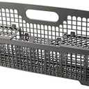 AMI PARTS 8531233 WP8562043 Universal Dishwasher Silverware Basket Replacement Fit for Whirlpool Kitchenaid Dishwasher Utensil Rack Basket, Replaces 8531233,8562043, WP8531233VP