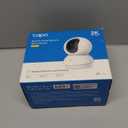 Tapo 2K Indoor Pan/Tilt Wired Security Camera - Works as a Baby Monitor & Pet Camera, Motion Detection, 2-Way Audio, Siren, Night Vision, Subscription-Free Local Storage or Optional Cloud, C210 (White)